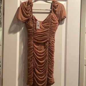 NWT MESH BODYCON DRESS SIZE L